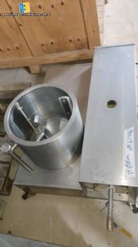 Derretedeira de chocolate em inox Derretedeira de chocolate em inox