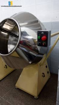 Drageadeira duplo cone 120 litros Drageadeira duplo cone 120 litros