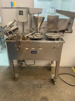 Encapsuladora envasadora em inox semi automática Erli para cápsulas 0 e 1 Encapsuladora envasadora em inox semi automática Erli para cápsulas 0 e 1