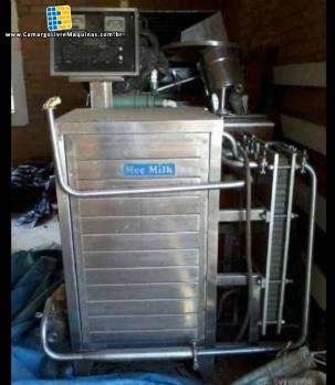 Envasadora barriga mole e pasteurizador Mec Milk Envasadora barriga mole e pasteurizador Mec Milk