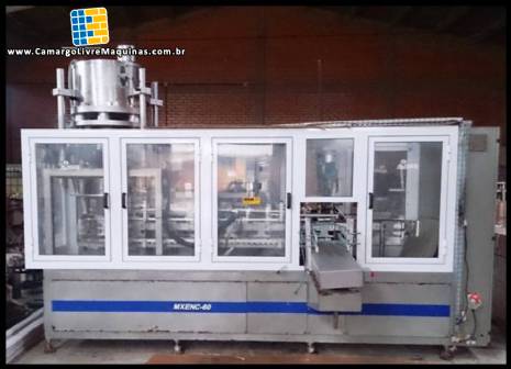 Envasadora embaladora empacotadora para pó filme papel SOS pré formada Envasadora embaladora empacotadora para pó filme papel SOS pré formada