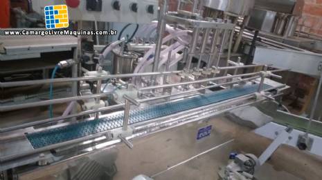 Envasadora linear a quente 4 bicos Erli Envasadora linear a quente 4 bicos Erli