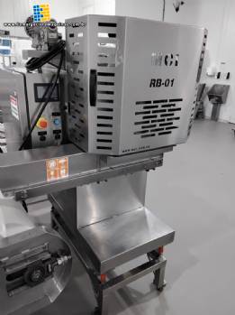 Formadora extrusora recheadora em inox MCI RB01 Formadora extrusora recheadora em inox MCI RB01