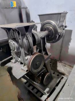 Granulador rotativo para pós e granulados Granulador rotativo para pós e granulados