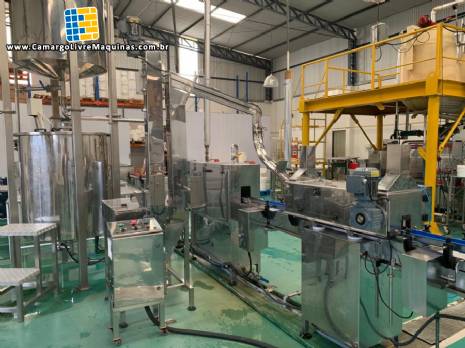 Linha completa para envase de conservas Linha completa para envase de conservas