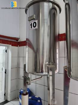 Tanque em aço inox 500 litros Zegla Tanque em aço inox 500 litros Zegla